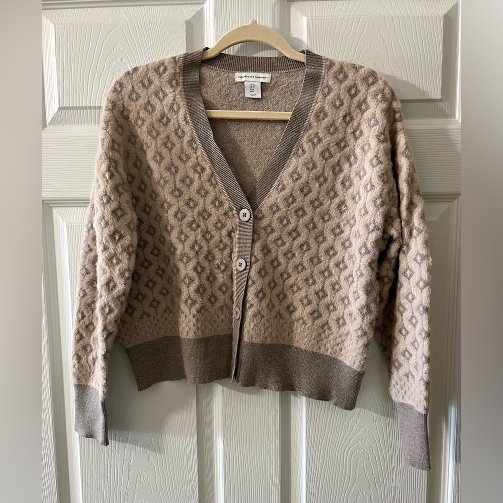 Cupcakes & Cashmere Button-Front Cardigan